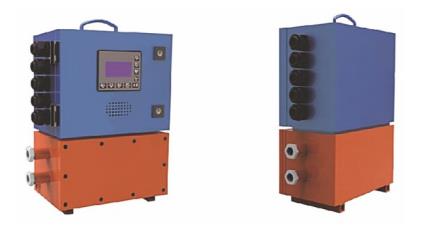 KXJj127(B)  矿用隔爆兼本安型PLC控制箱