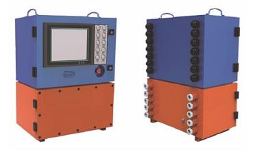KXJj127(A)  矿用隔爆兼本安型PLC控制箱